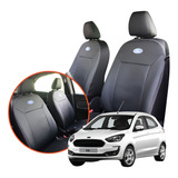 Capas Bancos Carro Couro P  Novo Ford Ka Hatch Se Plus 2015