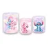 Capas De Cilindros Em Tecido Sublimado Trio Lilo Stich