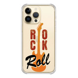 Capinha Compativel Modelos iPhone Rock N Roll Guitarra 0101