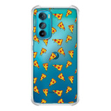 Capinha Compativel Modelos Motorola Fatias Pizza 1310