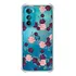 Capinha Compativel Modelos Motorola Ramo Flores 0950