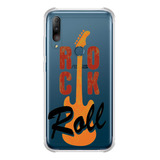 Capinha Compativel Modelos Zenfone Rock Roll Guitarra 0101