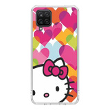 Capinha Compatível Para Samsung A12 - Hello Kitty