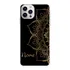 Capinha Mandala Dourado Fundo Preto Com Nome Capa