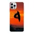 Capinha Surf Por Do Sol Laranja Sombra Capa De Celular