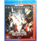 Capitão América - Guerra Civil 3d - Blu-ray - Chris Evans