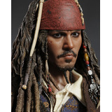 Capitão Jack Sparrow Dx06 Hot Toys Exclusiva