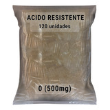Cápsula Acidoresistente Incolor N  0 120 Unidades