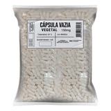 Cápsula Vegetal Vazia Branca N3 150mg 120 Unidades