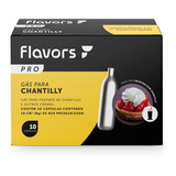 Capsulas De Gás Sifão Chantilly N20 C  10 Unidades Flavors