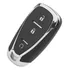 Car Key Case Shell  3 Botões  Substituição Anticorrosiva Par