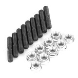 Car Turbo Studs 9 Unidades contraporca Adequada Para S13 S14