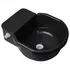 Caramelus Pet Bebedouro Cocho Cachorros Grande 7l Com Boia Cavalo Boi Porcos Preto