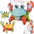 Caranguejo Brinquedo Fujão Bebe Indução Sr Joe Musica Led