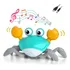 Caranguejo De Brinquedo Fujão Toca Música Indução Bebe Usb
