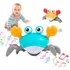 Caranguejo Fujão Brinquedo Sensor Dança E Som Eletrônico Top
