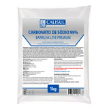 Carbonato De Sódio 99    Barrilha Leve Importada Premium 1kg