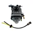 Carburador Roçadeira 43cc 52c Toyama Nakashi   Kit Mangueira