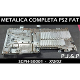 Carcaça Metálica Completa Para Ps2 Fat Scph-50001 - Xw02