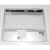 Carcaca Teclado Branco Cromado