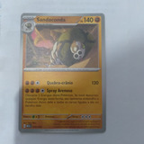 Card Pokemon Sandaconda Comum
