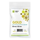 Card Sleeves Gold 80