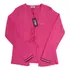 Cardigã Rosa Com Bordado Tommy Hilfiger Original