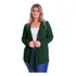 Cardigan Bico Pluz Size Casaco Malha Blusa Sobretudo