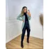 Cardigan Blusa Tricot Feminino Casaco Kimono