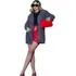 Cardigan Casaco Sobretudo Tricot Com Bolsos Mescla