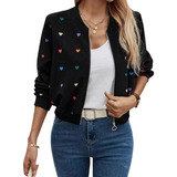 Cardigan Casaquinho Jaqueta Feminino