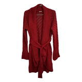 Cardigan De Tricot Vermelho