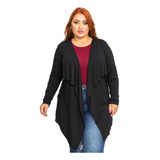 Cardigan Feminino Plus Size
