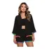 Cardigan Kimono Bata Pom Pom Sobretudo Plus Size Moda Verão 