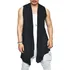 Cardigan Masculino Alongado Sem Mangas,roupa Boutique