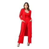 Cardigan Sobretudo Alongado Comprido