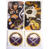 Cards Com Imã E Adesivos Do Buffalo Sabres   Hockey No Gelo