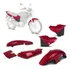 Carenagem Completa Rabeta Yamaha Ybr 125 Ano 2000 Até 2008