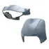 Carenagem Do Farol + Bico Frontal Moto Biz 100 1998 Até 2005