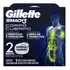 Carga Aparelho Barbear Gillette Mach3 Corpo 2 Unidades