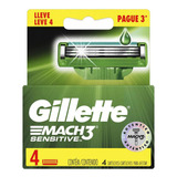 Carga Gillette Mach3 Sensitive