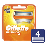 Carga Para Aparelho De Barbear Gillette Fusion5 4 Unidades
