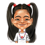 Caricatura Digital Qualidade Profissional