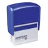 Carimbo Automático Premium 20  Tinta Preto Exterior Azul-escuro
