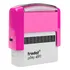 Carimbo Automatico Trodat 4911 Personalizado 14x38mm Cores Tinta Preto Exterior Rosa-chiclete