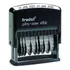 Carimbo Datador Duplo Linear Printy Dater 48116 Trodat Autoentintado Tinta Preto Exterior Preto