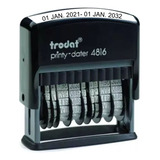 Carimbo Datador Duplo Linear