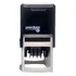 Carimbo Datador Premium P40x40 Preto 40x40mm Personalizado