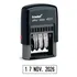Carimbo Datador Trodat 4820 4mm De Altura Somente Data Cor Da Tinta Preto Cor Do Exterior Preta