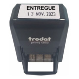 Carimbo Datador Trodat 4850